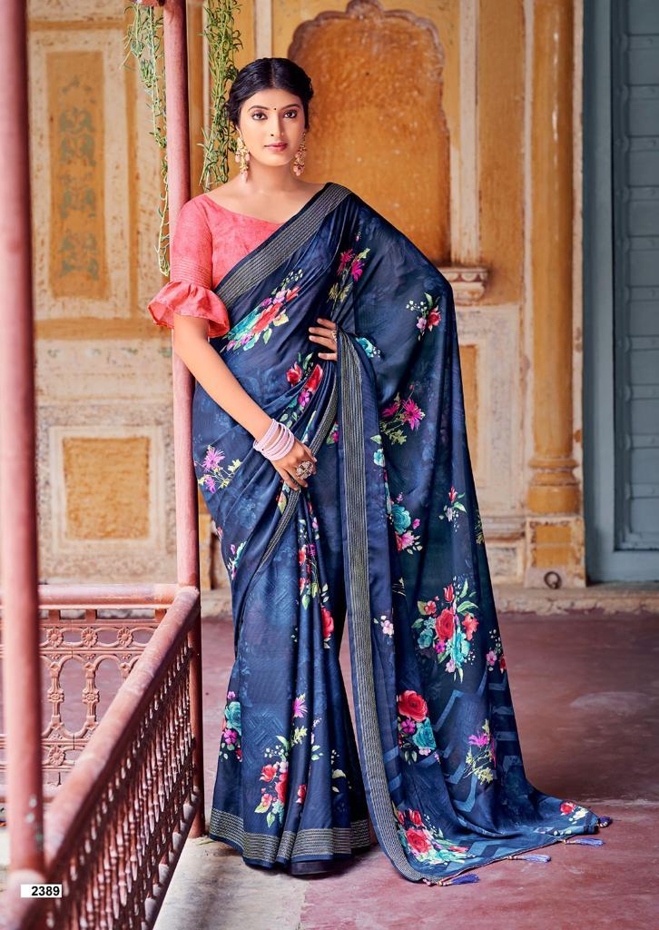 Kashvi Krishnaleela Printed Designer Ethnic Wear Silk Saree Collection